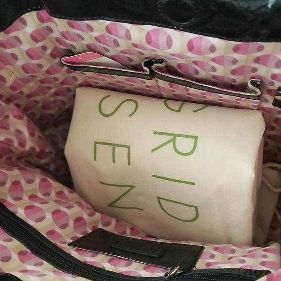 Sigrid Olsen Black Patent Leather Tote - Picture 3 of 11